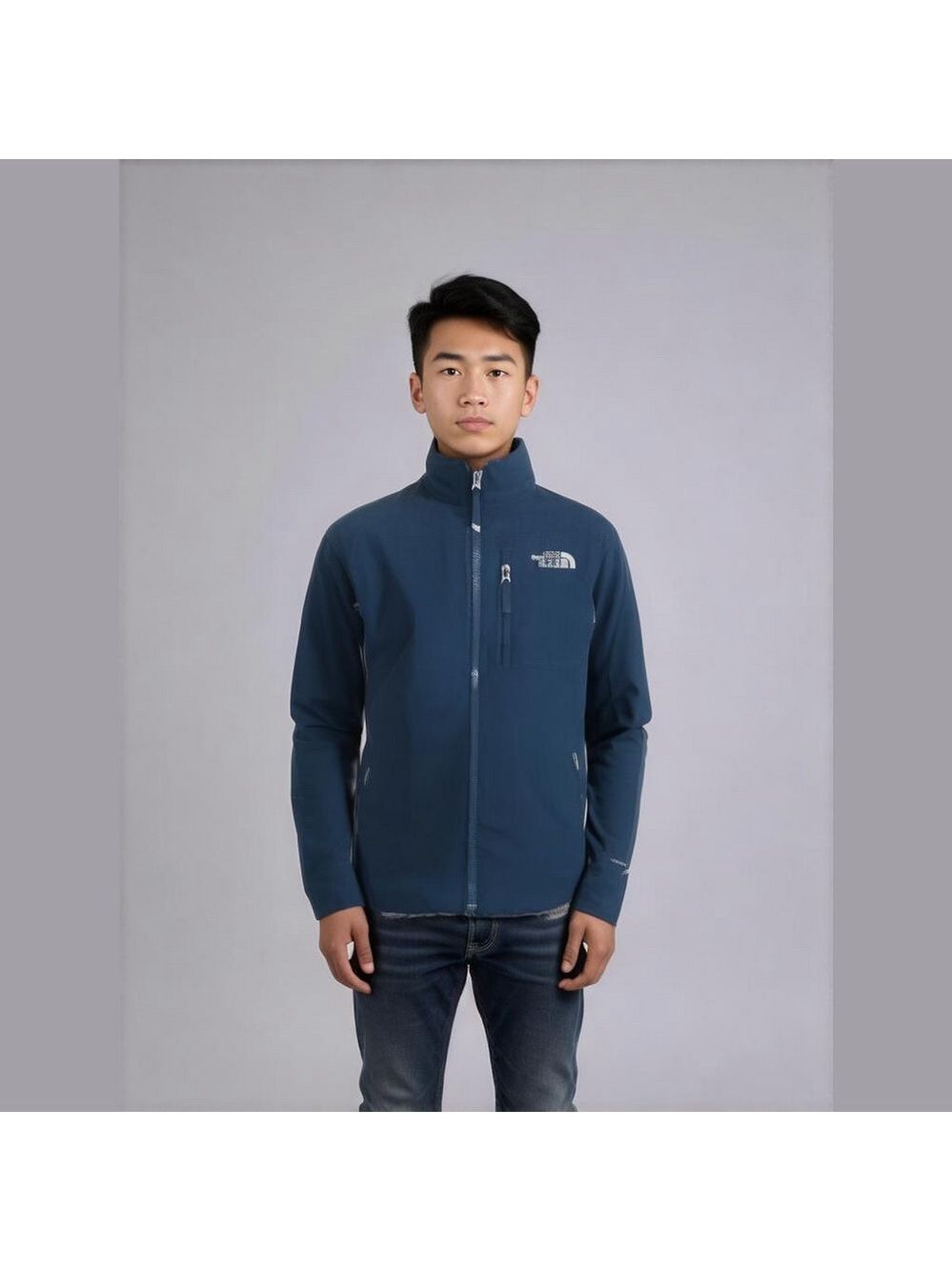 The North Face Boys Apex Softshell Jacket - Large - Black - Picture 1 of 5